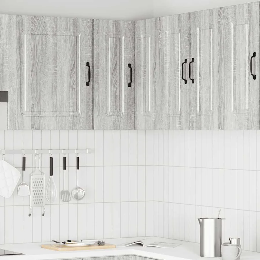 Armoire murale d'angle de cuisine Kalmar sonoma gris - 3