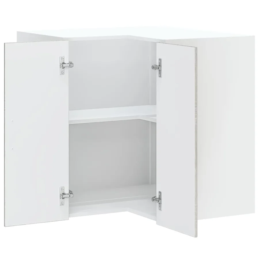 Armoire murale d'angle de cuisine Kalmar sonoma gris - 5