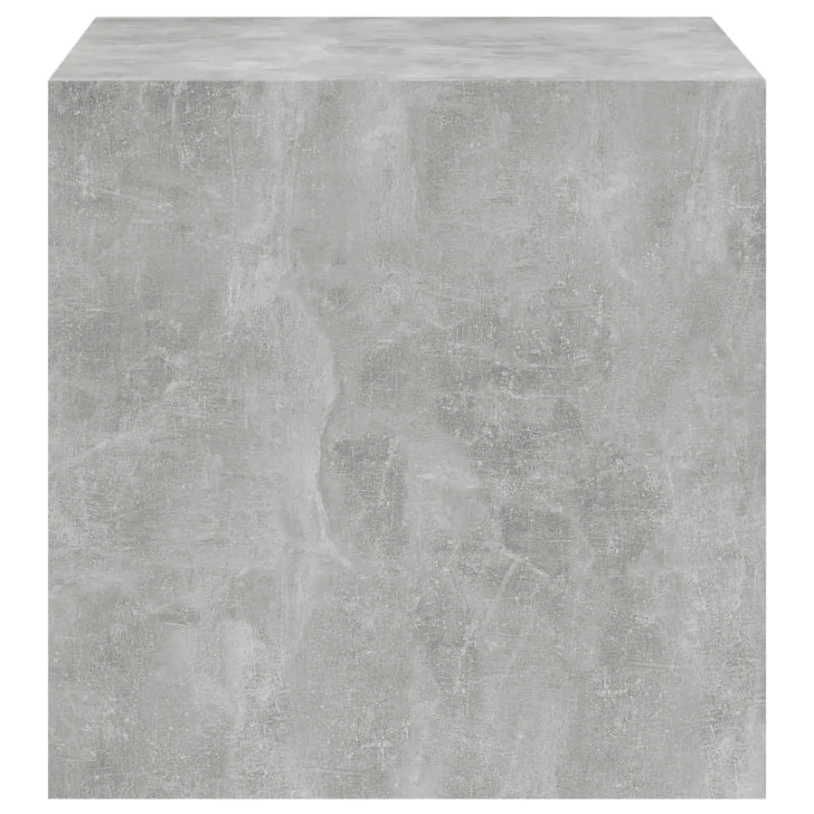 Armoire murale Gris béton 37x37x37 cm Bois d’ingénierie - 10