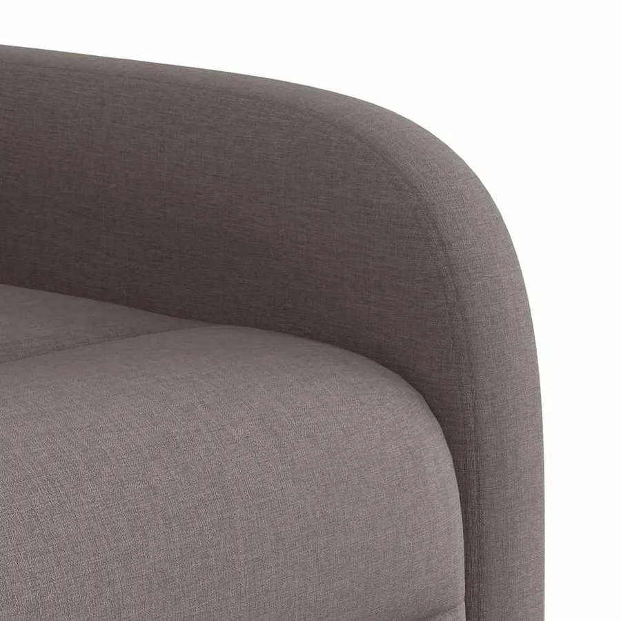 Fauteuil inclinable électrique Taupe Tissu - 11