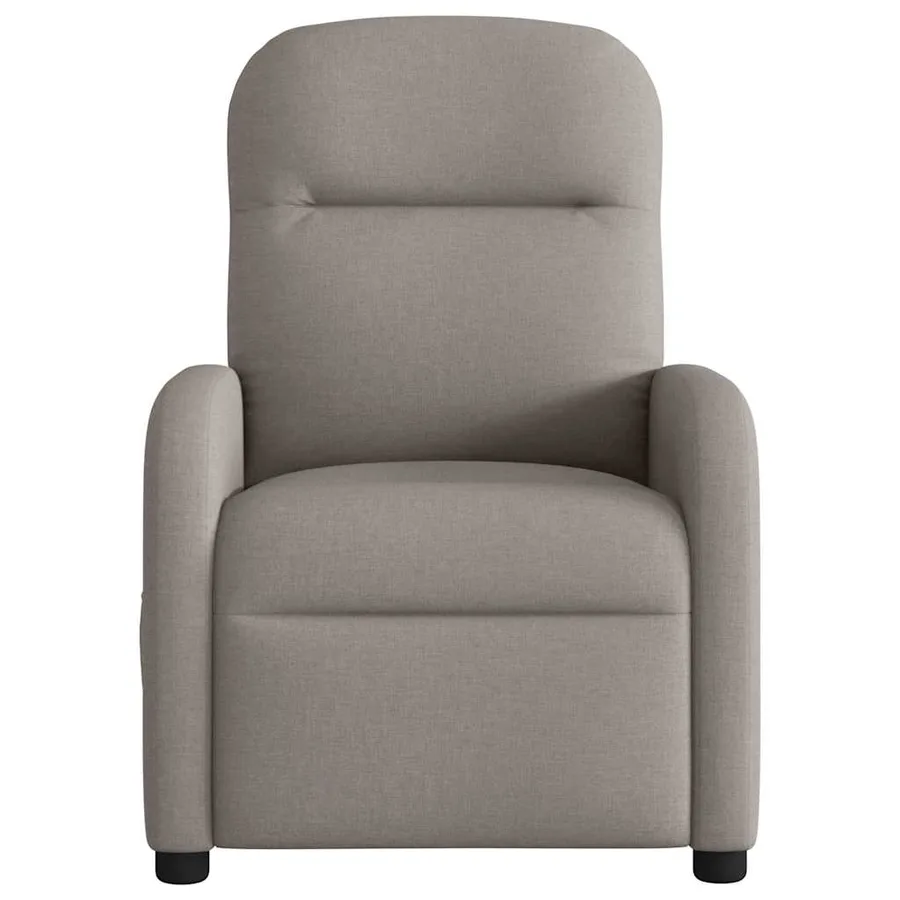 Fauteuil inclinable électrique Taupe Tissu - 5