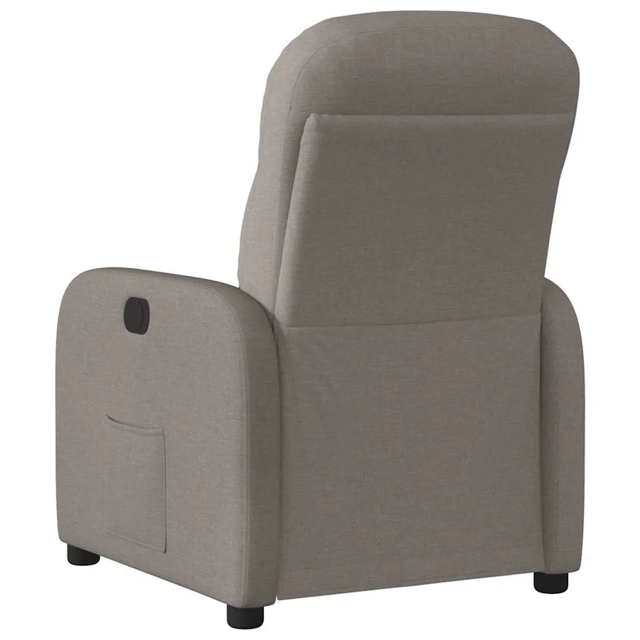 Fauteuil inclinable électrique Taupe Tissu - 7