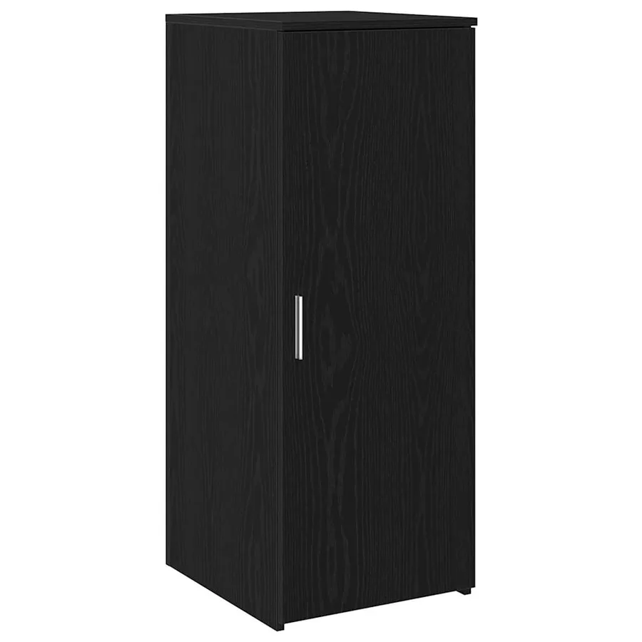 Armoire de rangement Noir 40x45x103,5 cm Bois d'ingénierie - 2