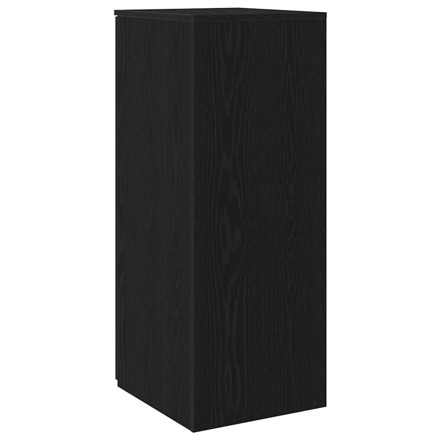 Armoire de rangement Noir 40x45x103,5 cm Bois d'ingénierie - 7