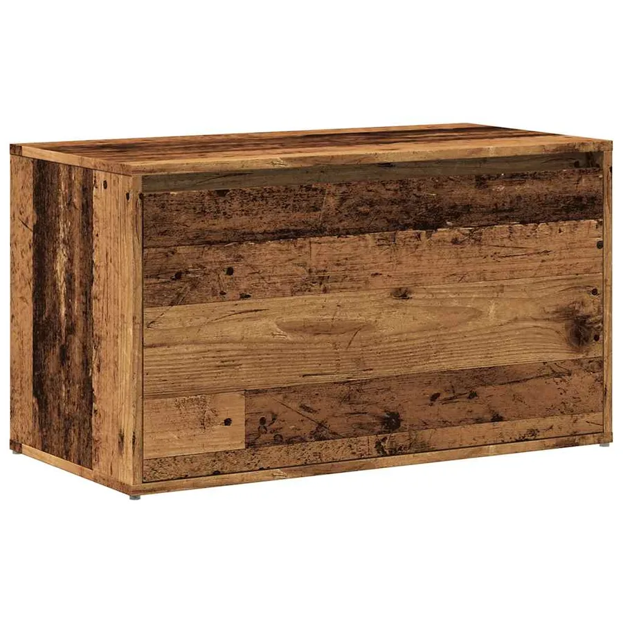 Banc d'entrée 80x40x45 cm vieux bois bois d'ingénierie - 2