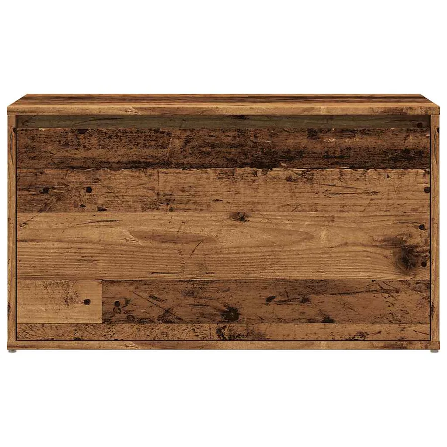 Banc d'entrée 80x40x45 cm vieux bois bois d'ingénierie - 4