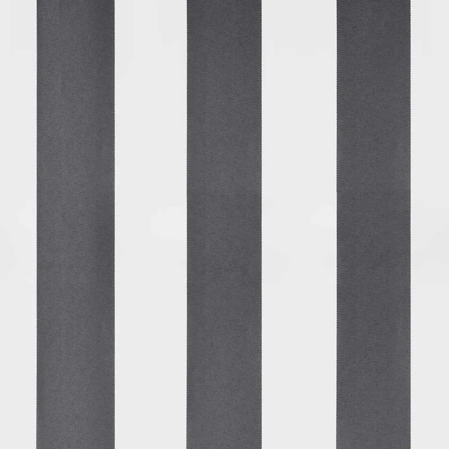 Auvent rétractable anthracite et blanc 3,5x2,5m tissu/aluminium - 8