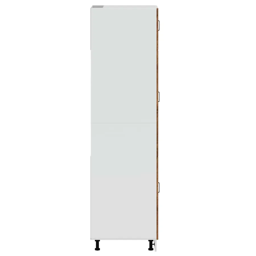Armoire de cuisine Kalmar vieux bois bois d'ingénierie - 5