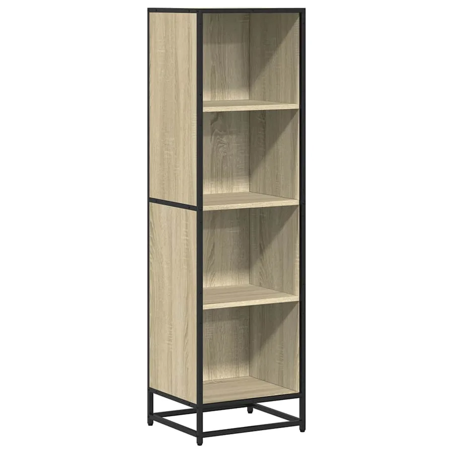 Bibliothèque chêne sonoma 40x35x139 cm bois d'ingénierie - 2
