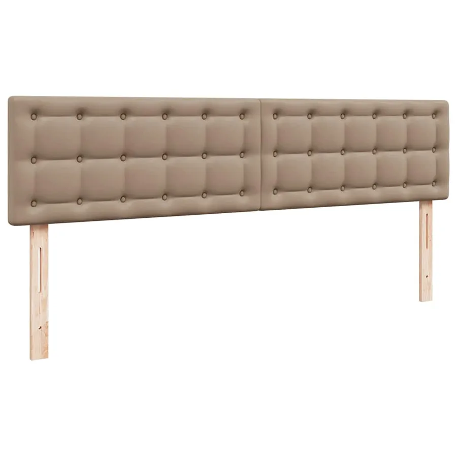 Lit ottoman avec matelas & LED Cappuccino 180x200cm similicuir - 10
