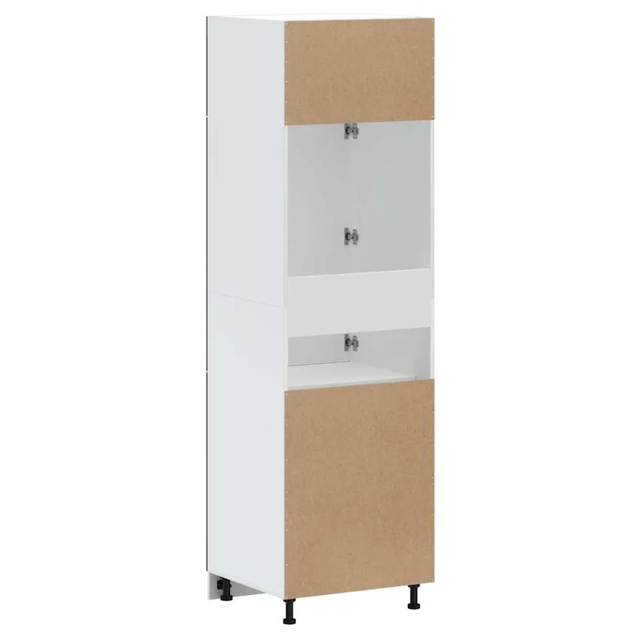 Armoire de cuisine Kalmar noir bois d'ingénierie - 6