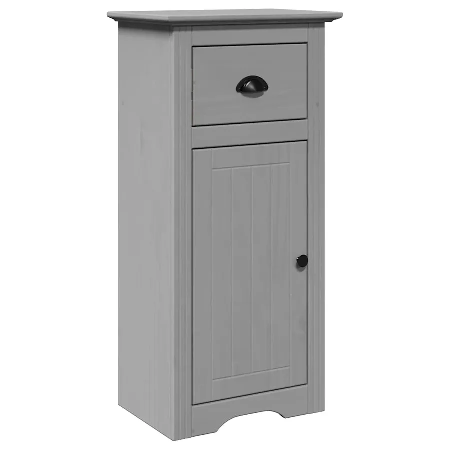 Armoire de salle de bain BODO gris 44x30x90 cm - 2