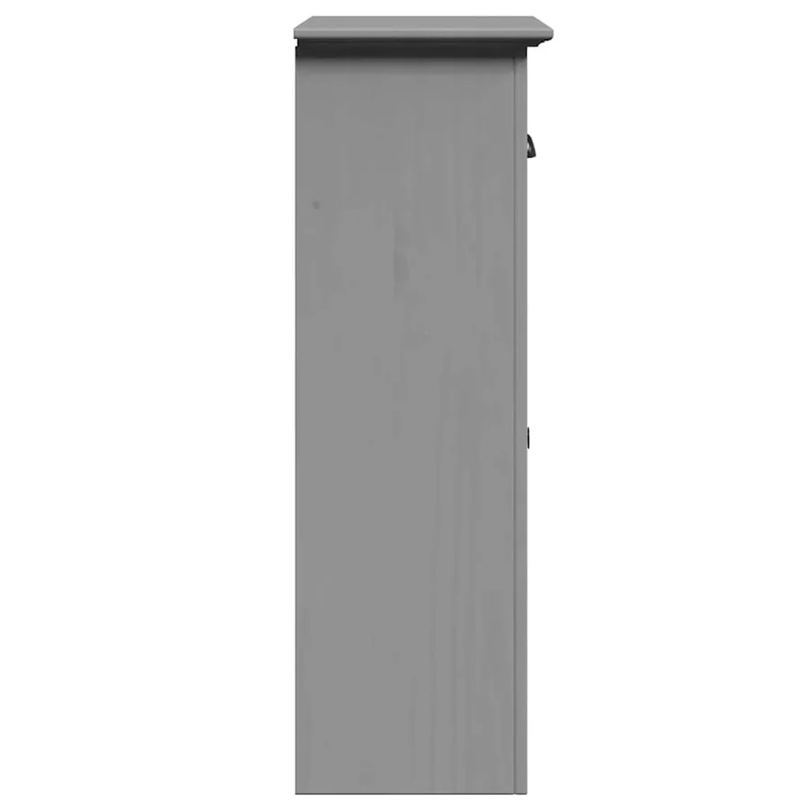 Armoire de salle de bain BODO gris 44x30x90 cm - 5