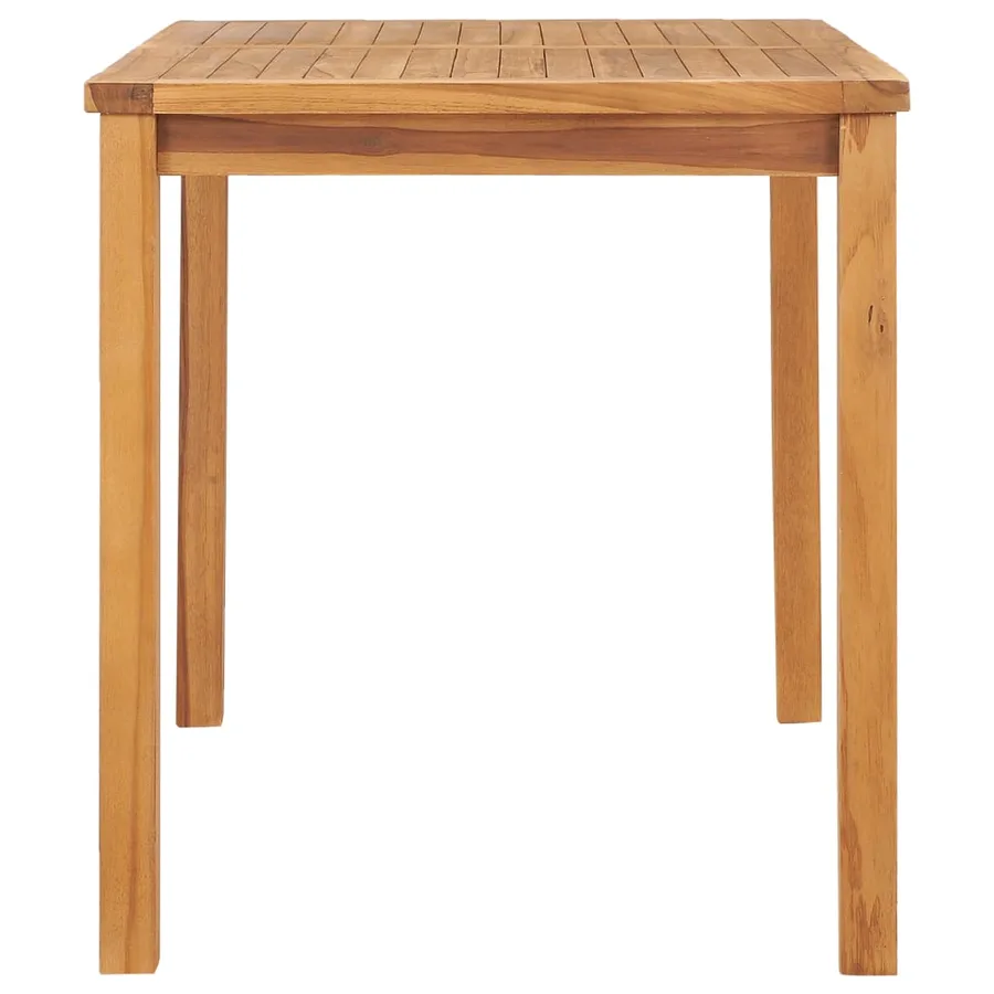 Ensemble de salle à manger de jardin 7 pièces 120 x 70 cm en bois de teck massif - 12