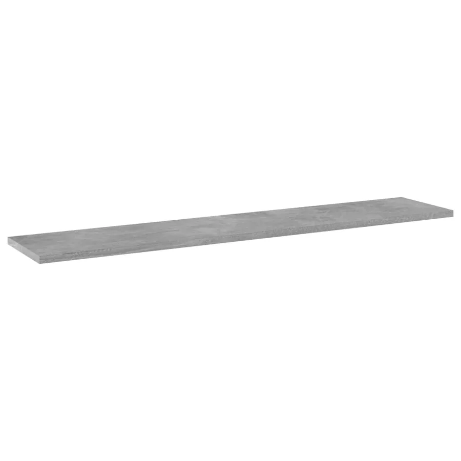 Panneaux de bibliothèque 4 pcs gris béton bois d’ingénierie - 2