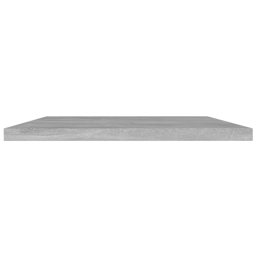 Panneaux de bibliothèque 4 pcs gris béton bois d’ingénierie - 3