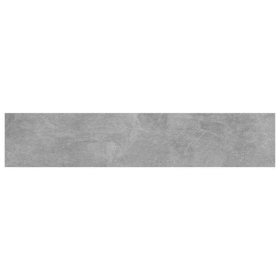Panneaux de bibliothèque 4 pcs gris béton bois d’ingénierie - 4