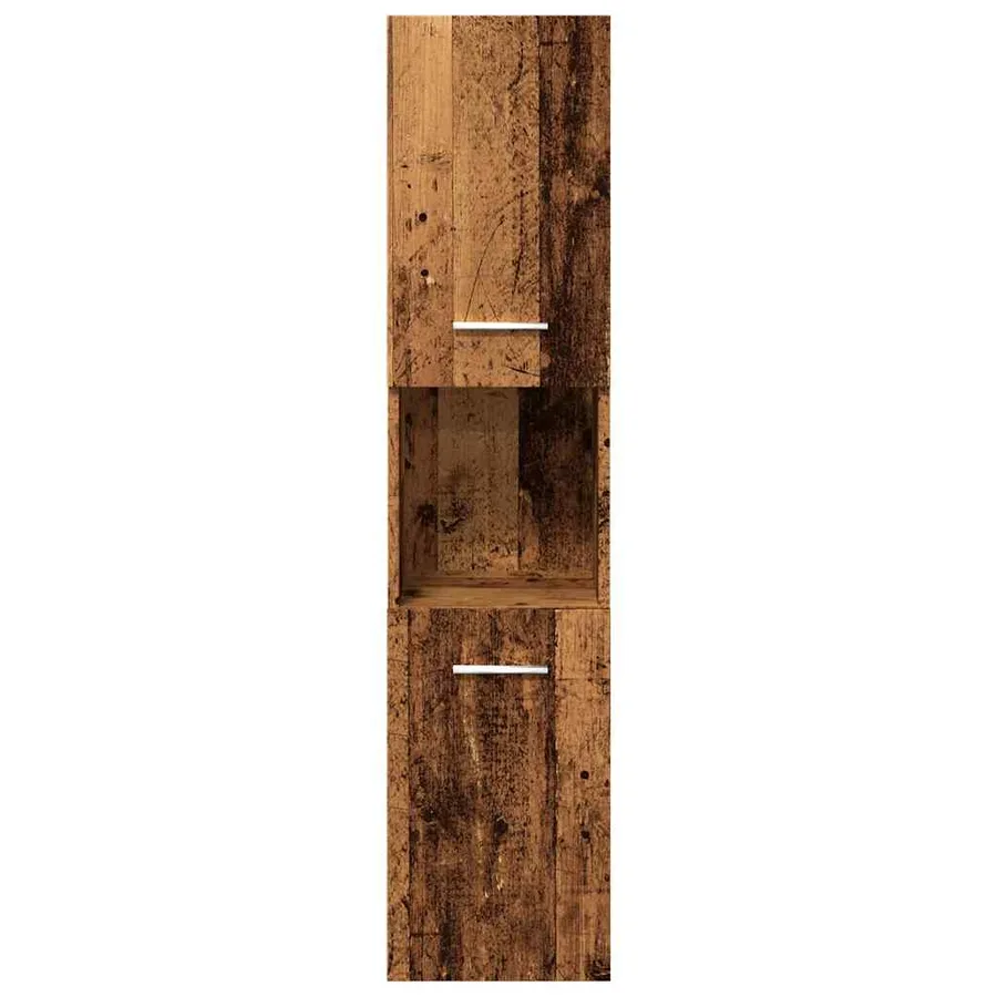 Ensemble de meubles salle de bain 4 pcs bois d'ingénierie - 7