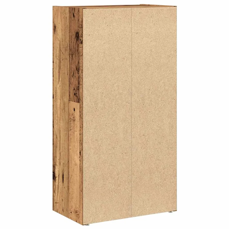 Bibliothèque vieux bois 40x24x77 cm bois d'ingénierie - 7