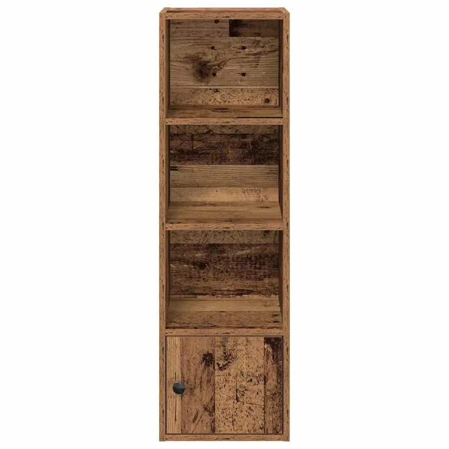 Bibliothèque vieux bois 31x24x102 cm bois d'ingénierie - 5