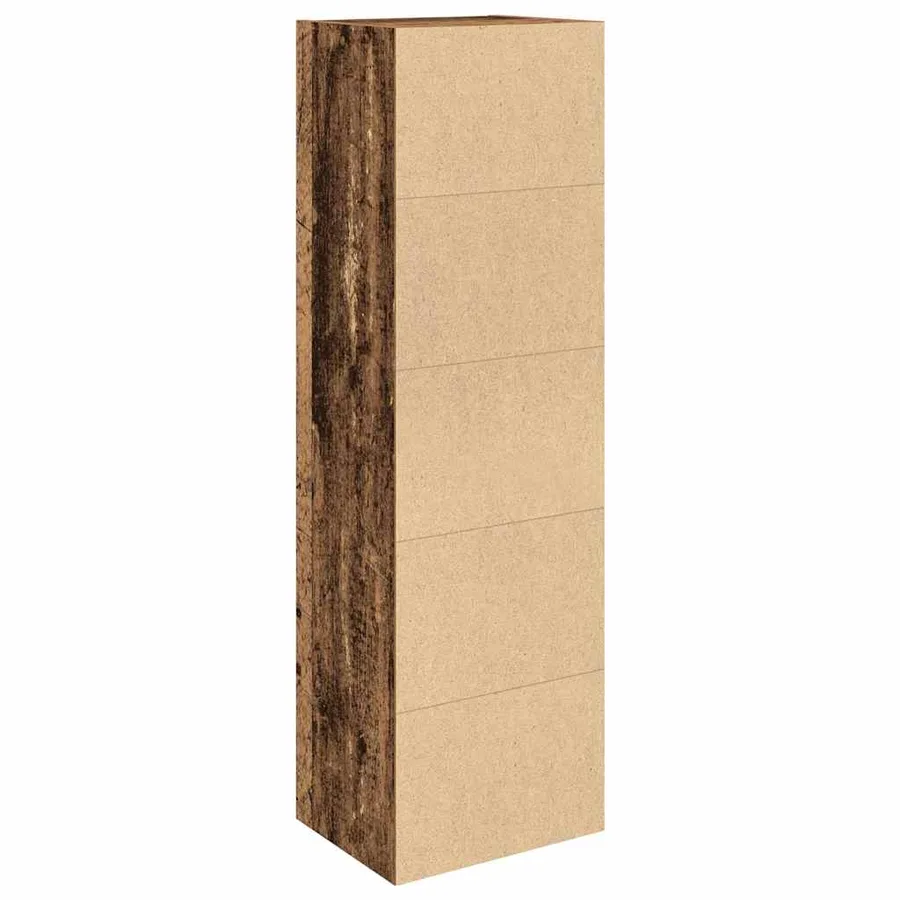 Bibliothèque vieux bois 31x24x102 cm bois d'ingénierie - 7