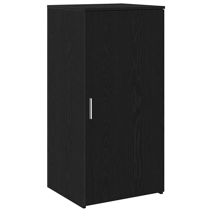 Armoire de rangement Noir 50x45x103,5 cm Bois d'ingénierie - 2