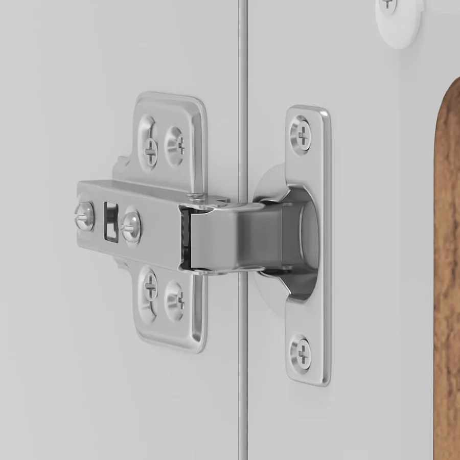 Armoire murale de cuisine avec porte en verre Lucca vieux bois - 10