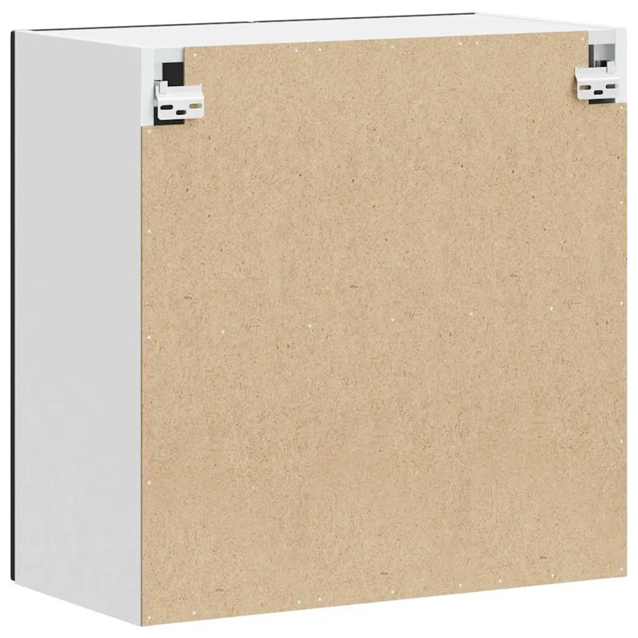 Armoire murale de cuisine Kalmar noir bois d'ingénierie - 8
