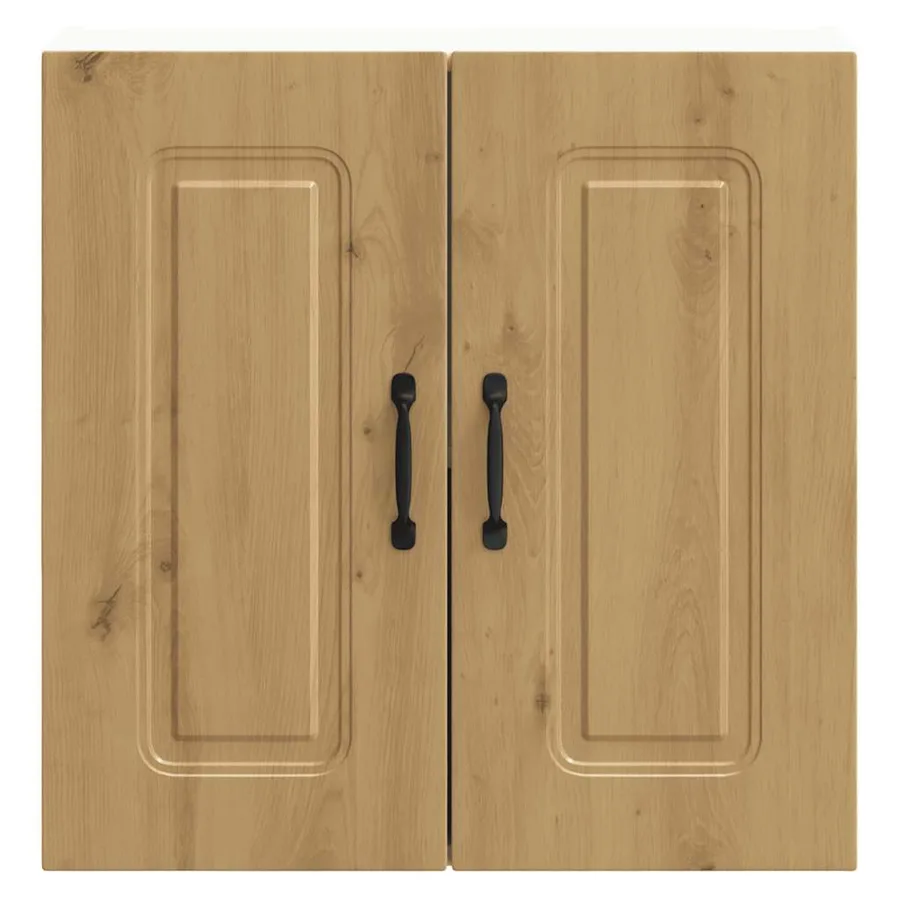 Armoire murale cuisine Kalmar chêne artisanal bois d'ingénierie - 5