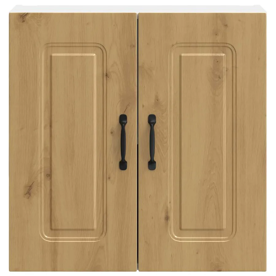 Armoire murale cuisine Kalmar chêne artisanal bois d'ingénierie - 6
