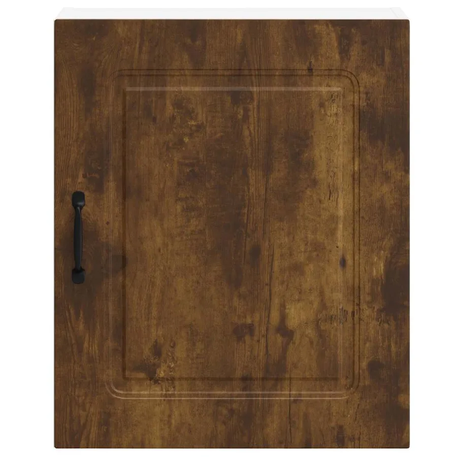 Armoire murale de cuisine Kalmar en chêne fumé et bois d'ingénierie - 5