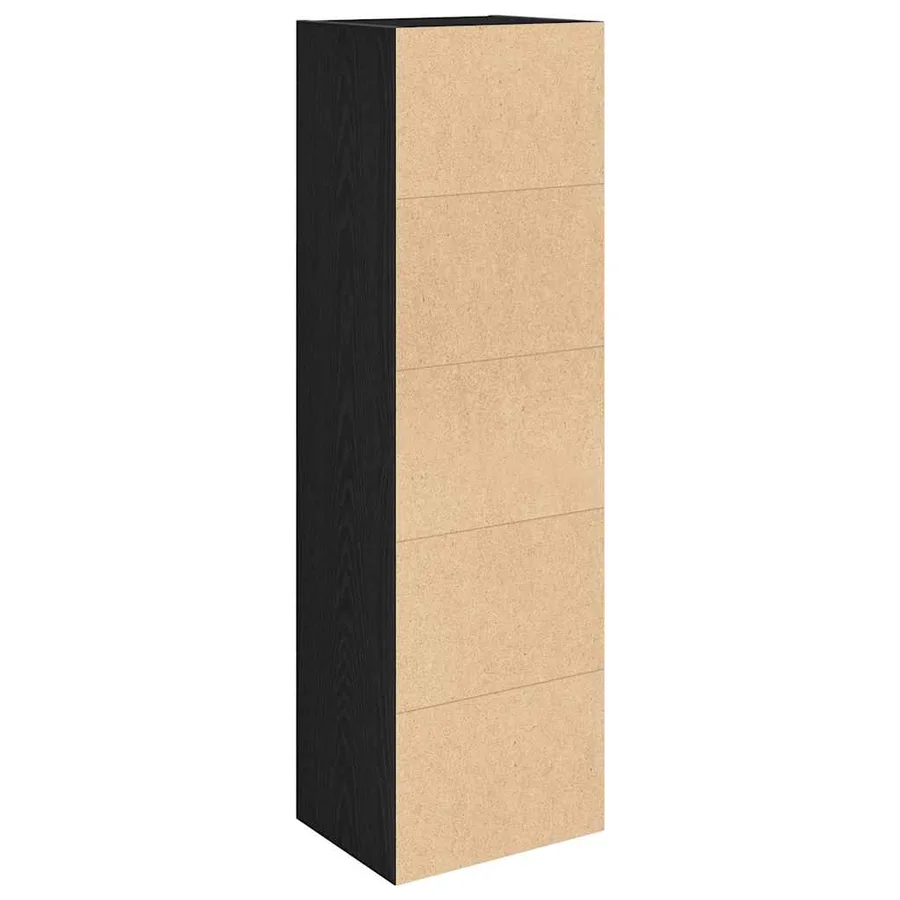 Bibliothèque chêne noir 31x24x102 cm bois d'ingénierie - 7