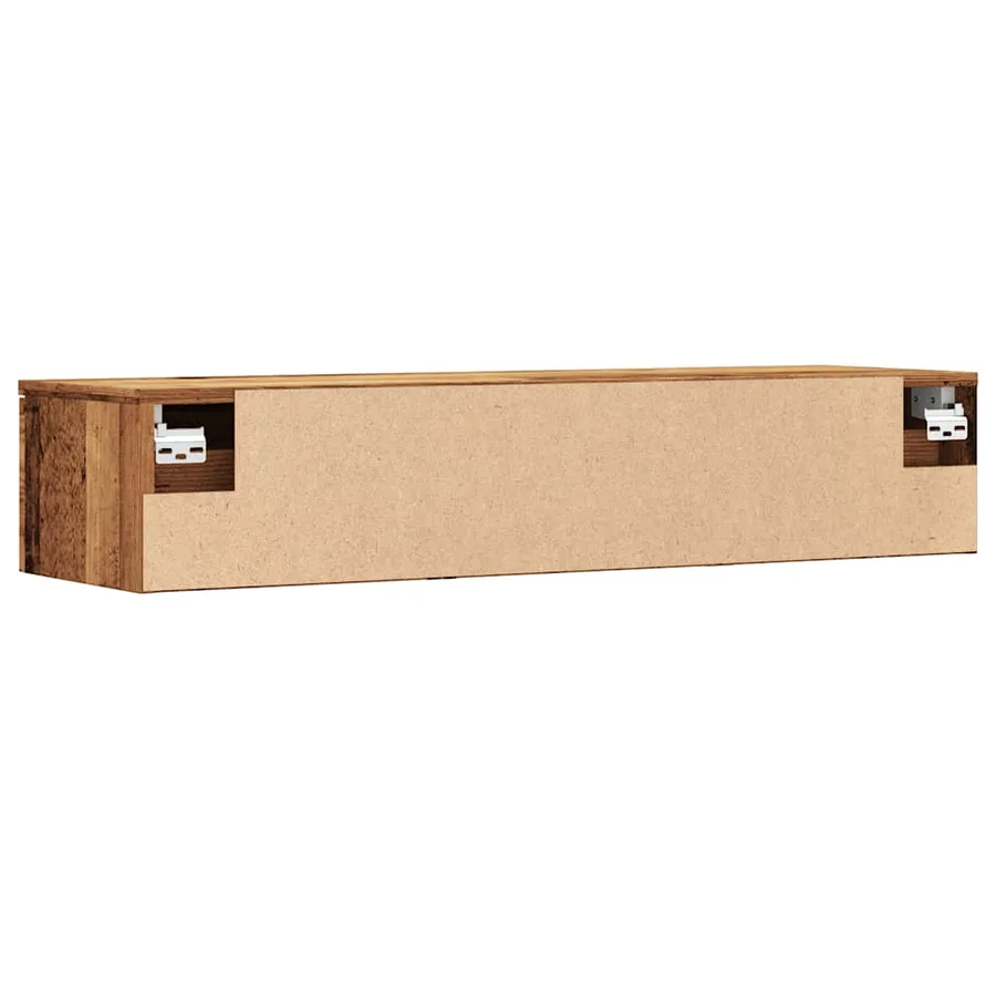 Armoire murale vieux bois 102x30x20 cm bois d'ingénierie - 6