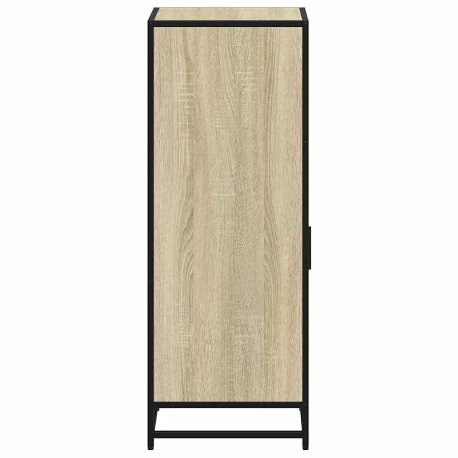 Meuble de salle de bain Chêne Sonoma 35x37,5x100 cm Bois d'ingénierie - 7