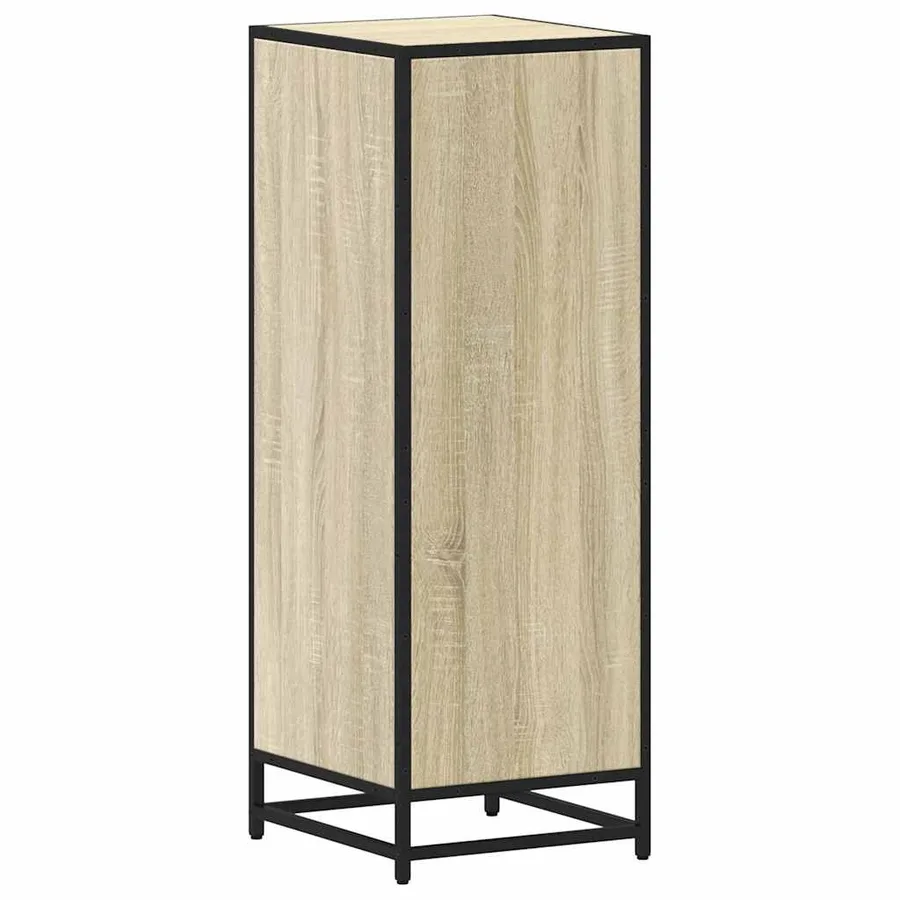 Meuble de salle de bain Chêne Sonoma 35x37,5x100 cm Bois d'ingénierie - 8