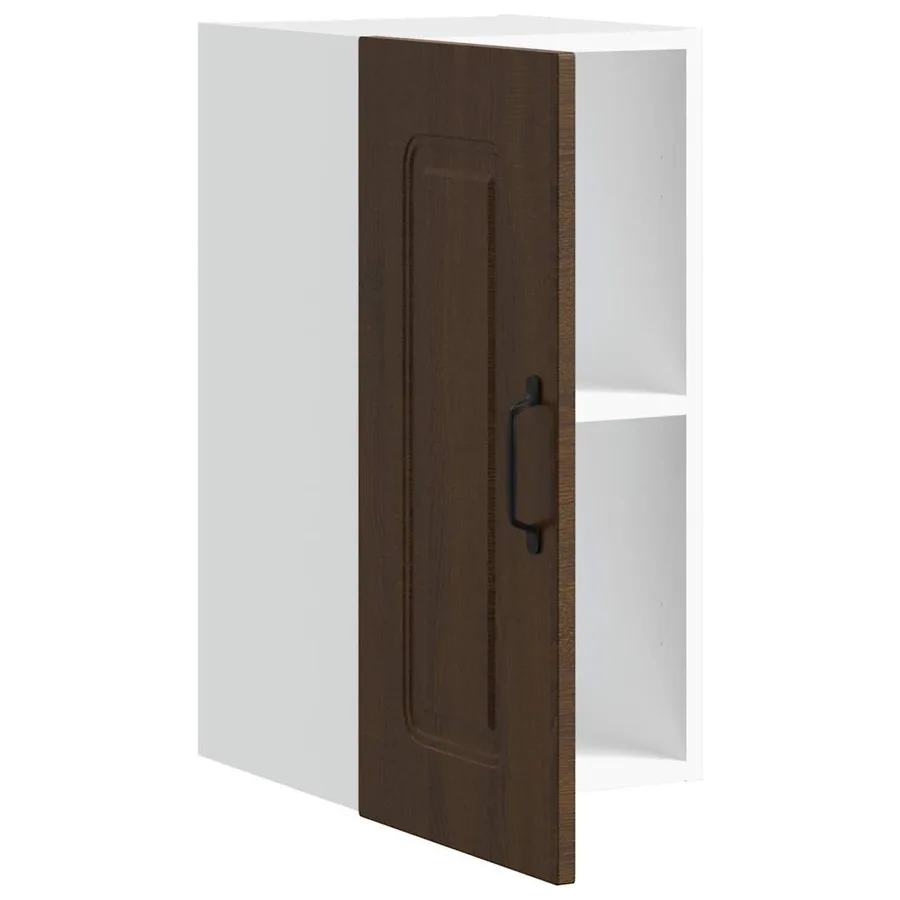 Armoire murale de cuisine Kalmar chêne marron bois d'ingénierie - 8