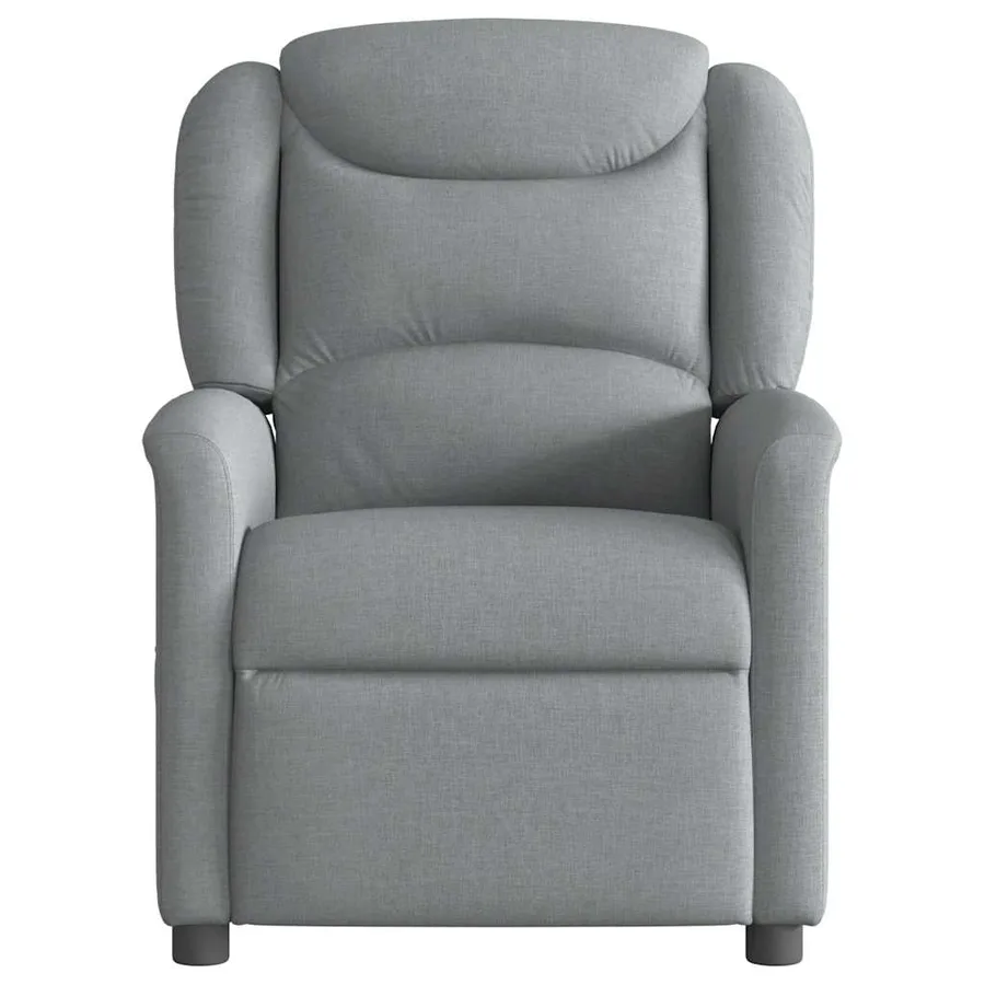 Fauteuil inclinable Gris clair Tissu - 3