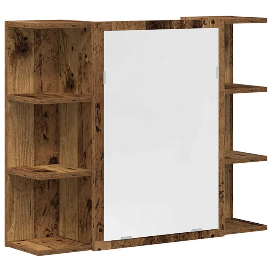 Ensemble de meubles salle de bain 3 pcs bois d'ingénierie - 8