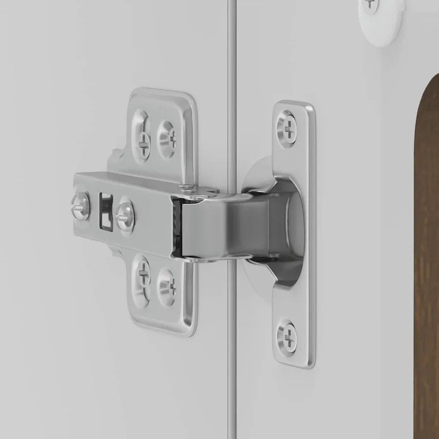Armoire murale de cuisine et porte en verre Kalmar chêne marron - 10