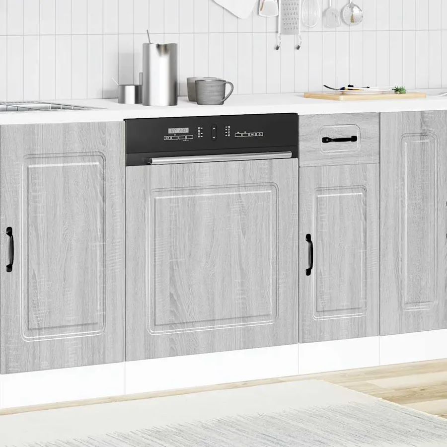 Panneau de lave-vaisselle Kalmar sonoma gris 60x1,5x57 cm - 3