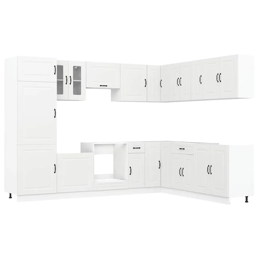 Ensemble d'armoires de cuisine 14 pcs Kalmar bois d'ingénierie - 2