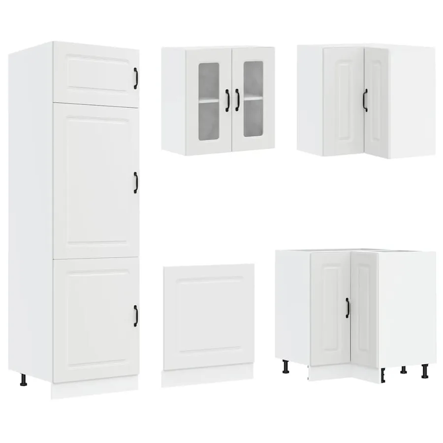 Ensemble d'armoires de cuisine 14 pcs Kalmar bois d'ingénierie - 5