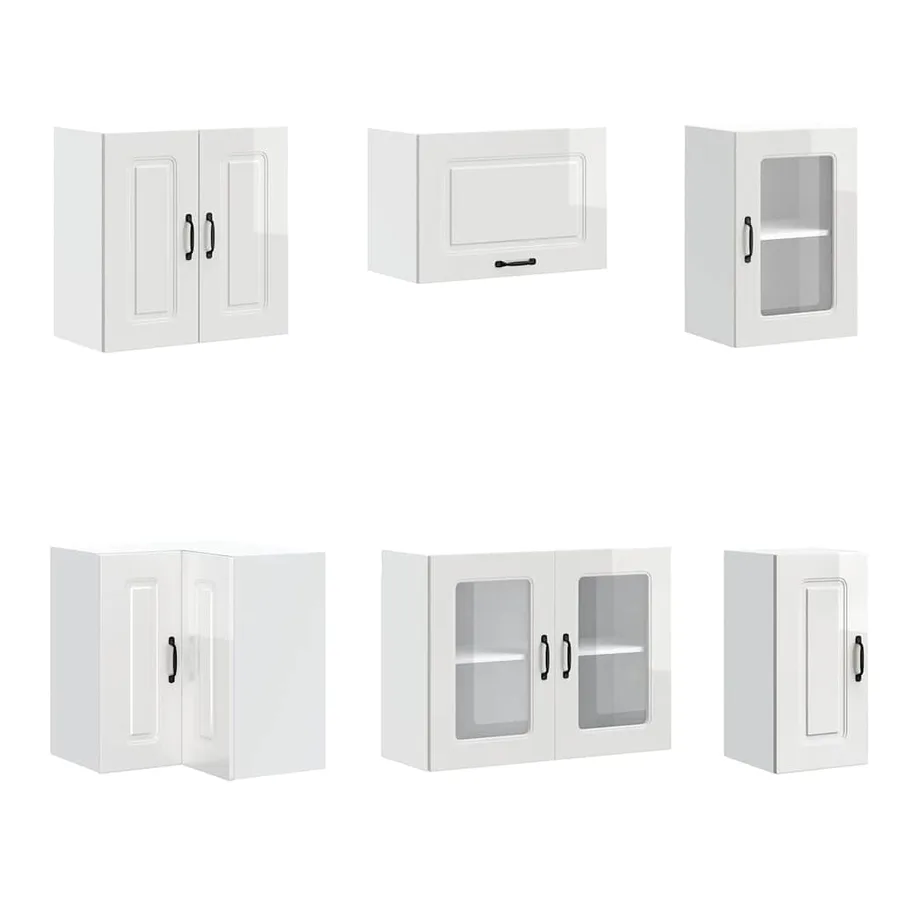 Ensemble d'armoires de cuisine 11 pcs Kalmar bois d'ingénierie - 5