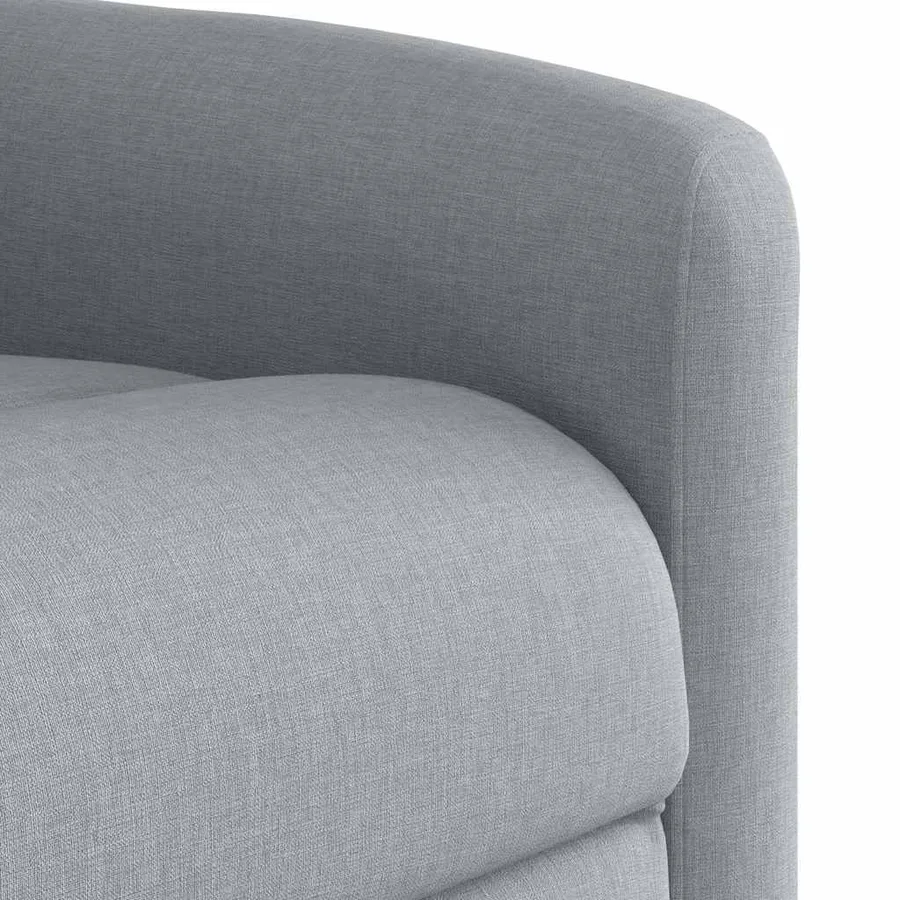 Fauteuil inclinable Gris clair Tissu - 11