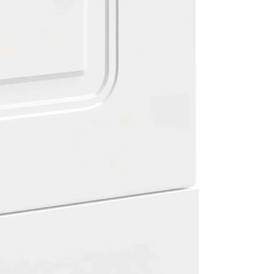 Panneau de lave-vaisselle Kalmar blanc brillant 45x1,5x57 cm - 7