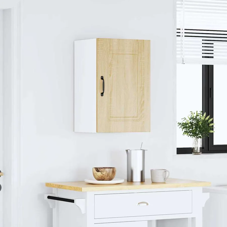 Armoire murale de cuisine Kalmar chêne sonoma bois d'ingénierie - 3