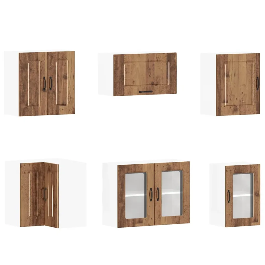 Ensemble d'armoires de cuisine 11 pcs Kalmar bois d'ingénierie - 5
