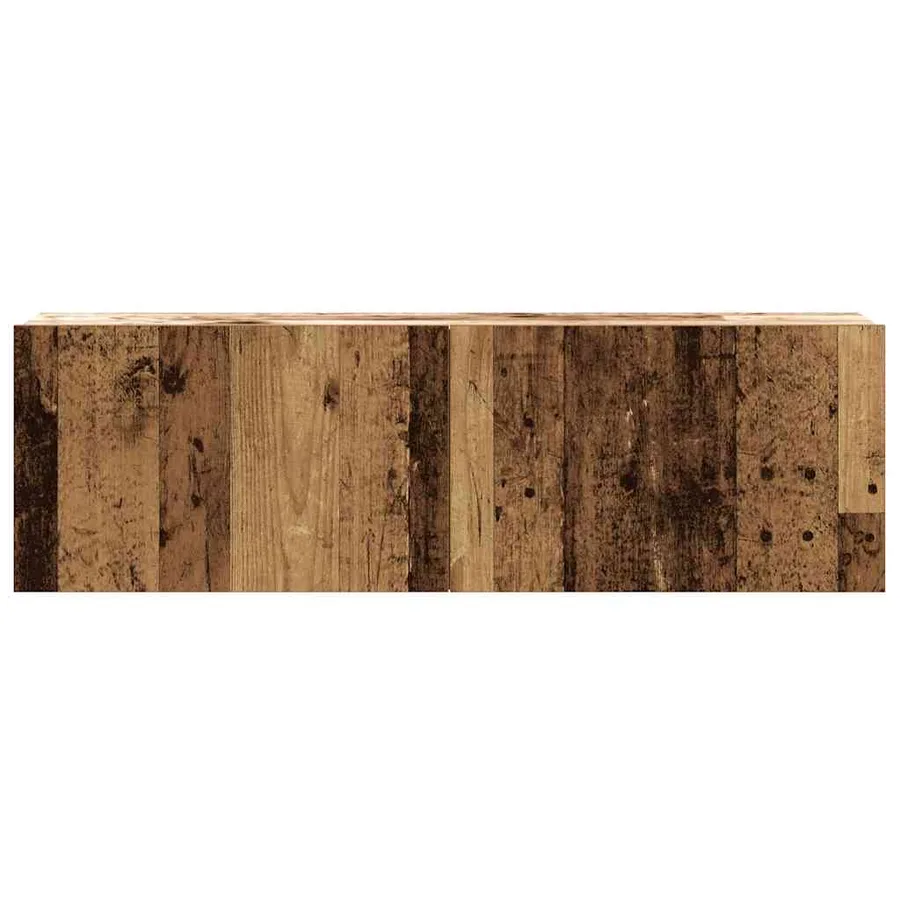Ensemble de meuble TV mural 5 pcs vieux bois bois d'ingénierie - 5