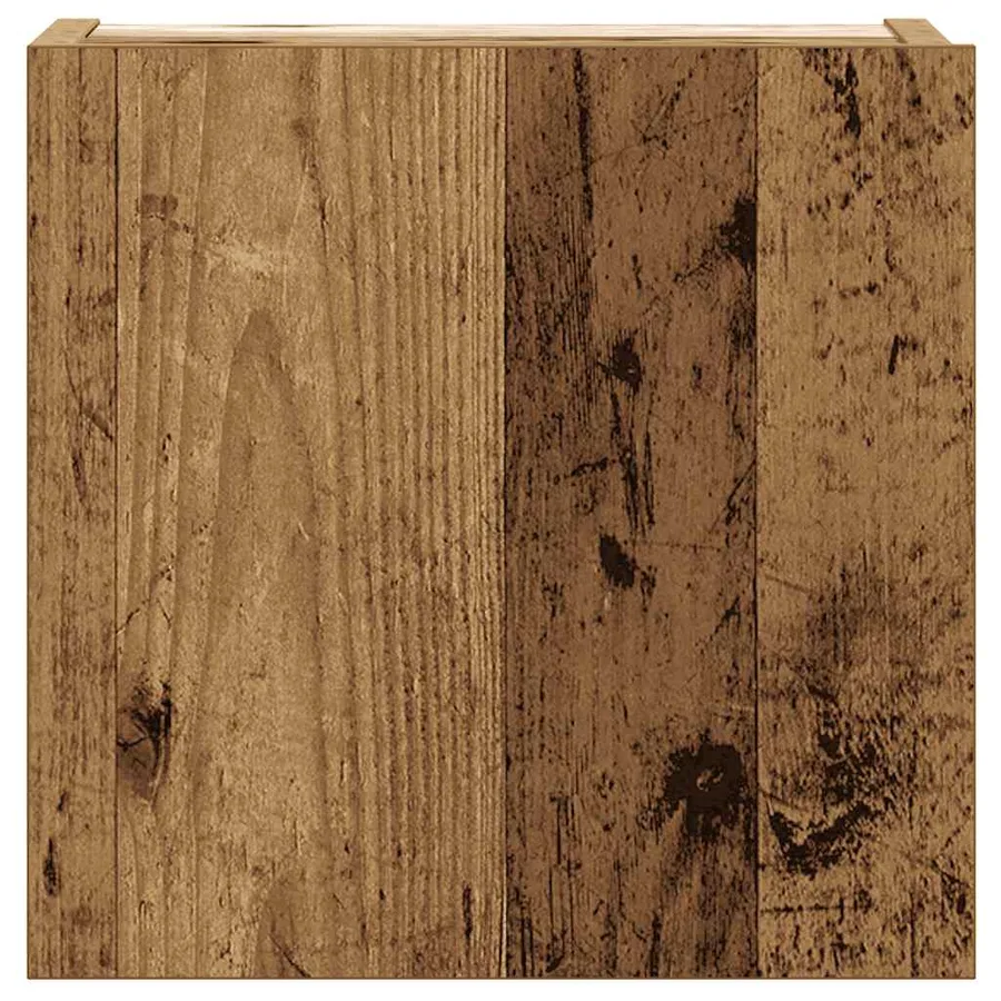 Ensemble de meuble TV mural 5 pcs vieux bois bois d'ingénierie - 9