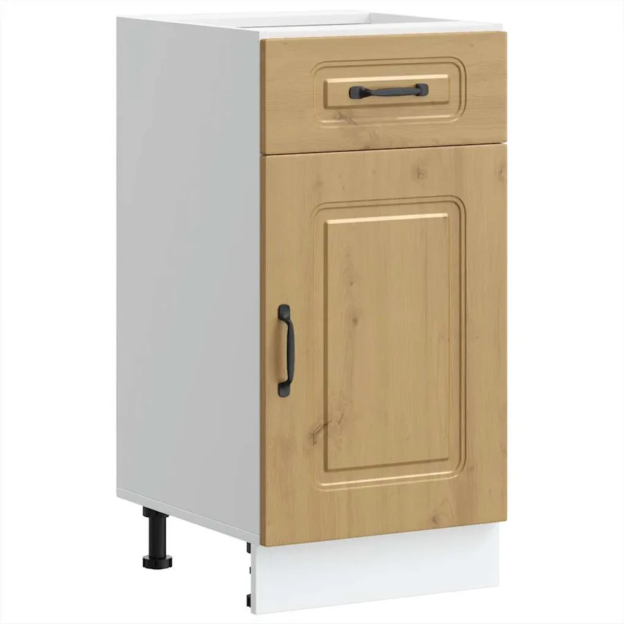Armoire de cuisine Kalmar chêne artisanal bois d'ingénierie - 2
